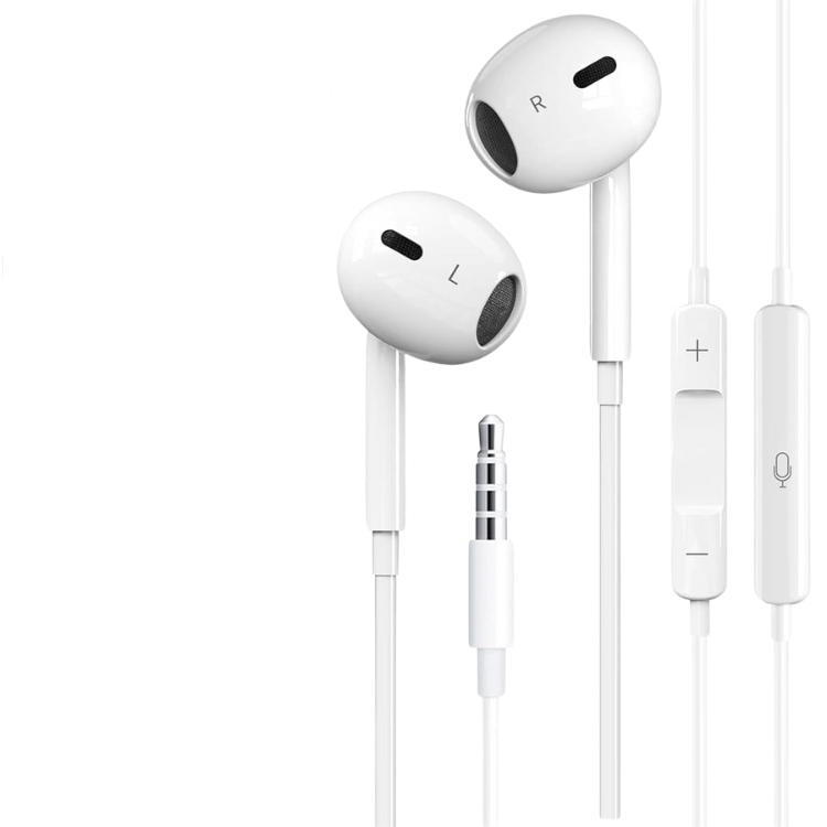 Ecouteurs Filaire avec Microphone 3.5mm Jack