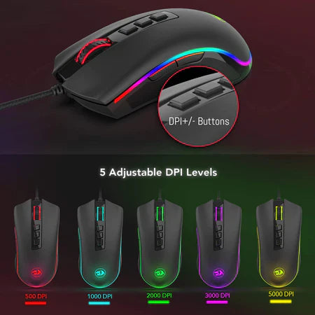 Redragon Redragon Cobra Souris de Gaming Guadeloupe