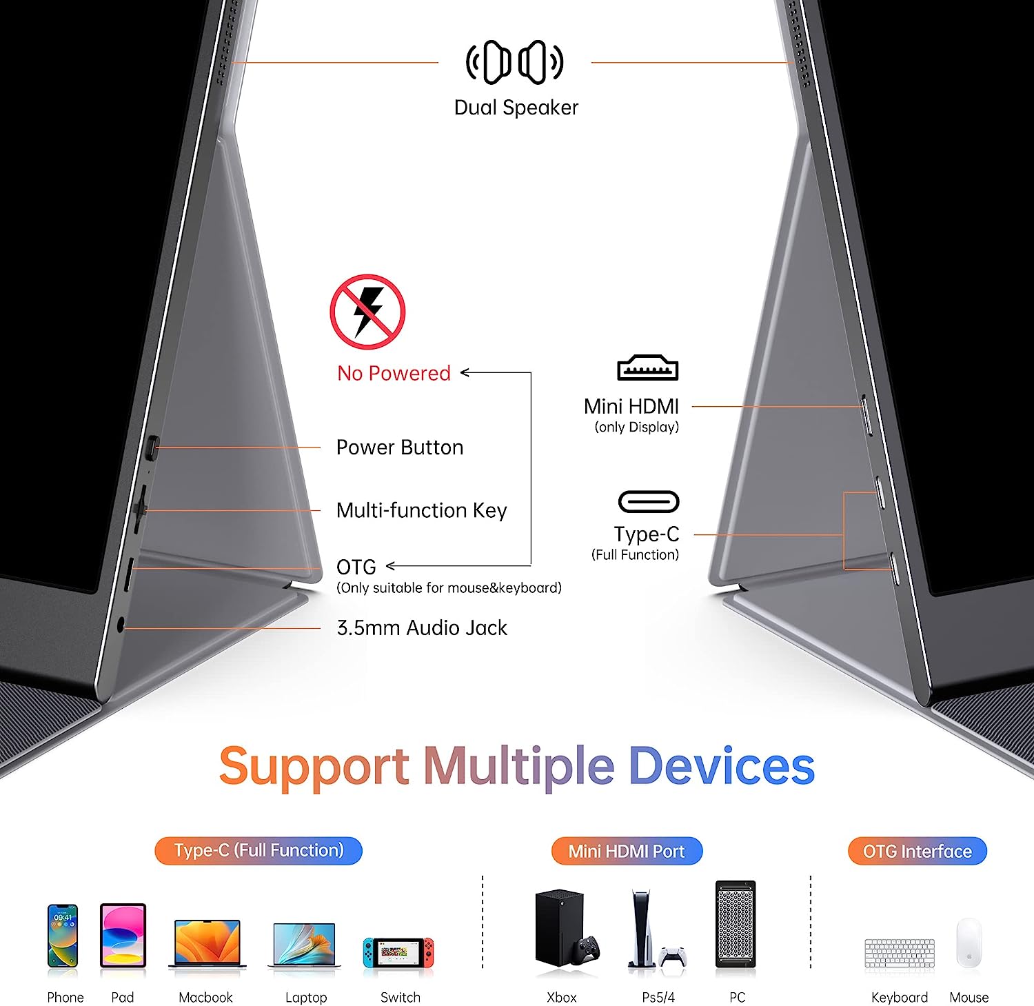 FLIP US ÉCRAN PORTABLE 15,6" POUR MACBOOK ET PC Guadeloupe