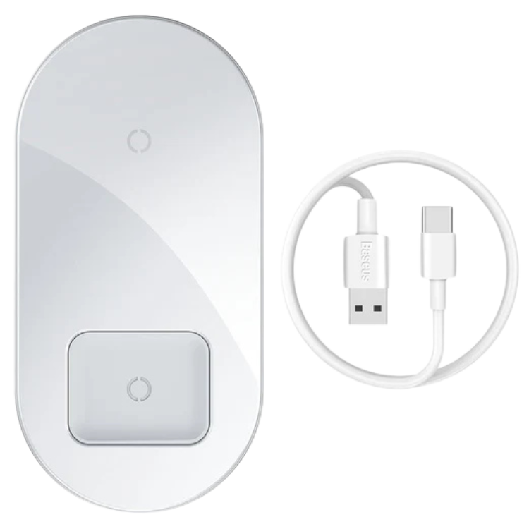 Baseus Simple 2 en 1 Chargeur Sans Fil