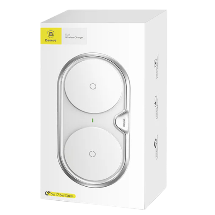 Baseus Dual Chargeur Sans Fil Double
