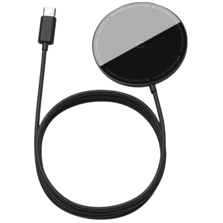 Baseus Simple Magsafe Chargeur Sans Fil pour iPhone