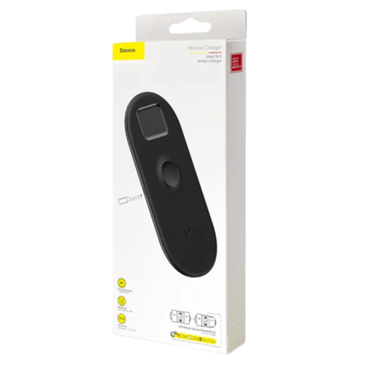 Baseus Smart Chargeur Sans Fil 3 en 1