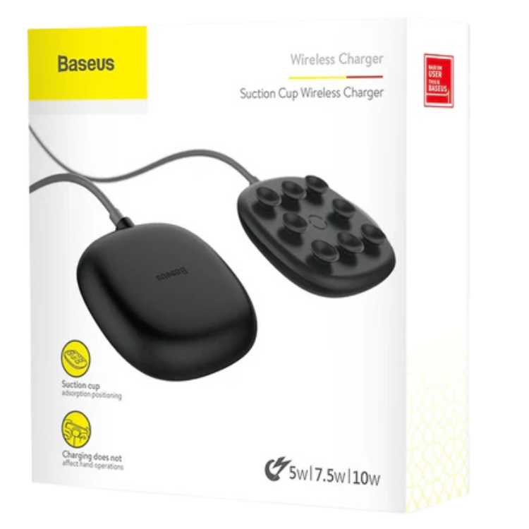 Baseus Suction Chargeur Sans Fil à Ventouses pour Gaming