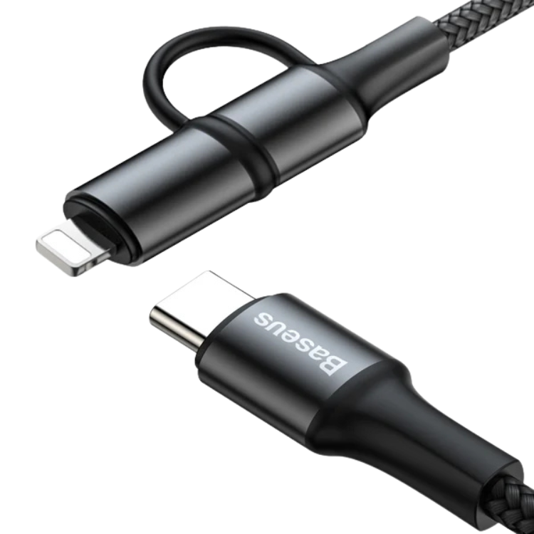 Baseus Twins Cable Usb-c 2-en-1 - 1M