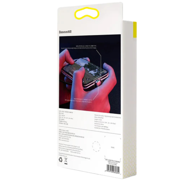 Baseus Cable Usb vers Lightning en Forme de U pour Gaming
