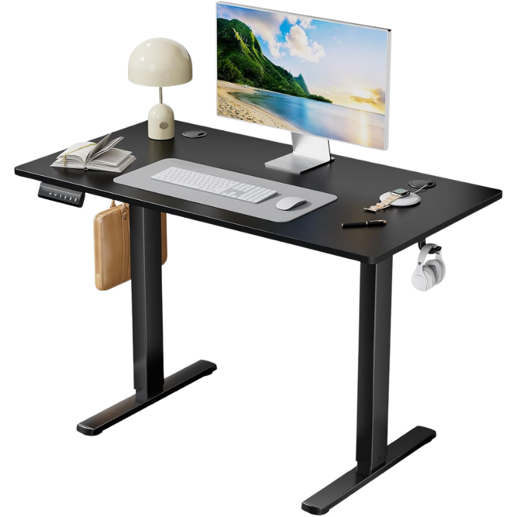 Furmax Bureau Assis Debout Électrique avec Mémoire Noir 100cm Neuf Guadeloupe