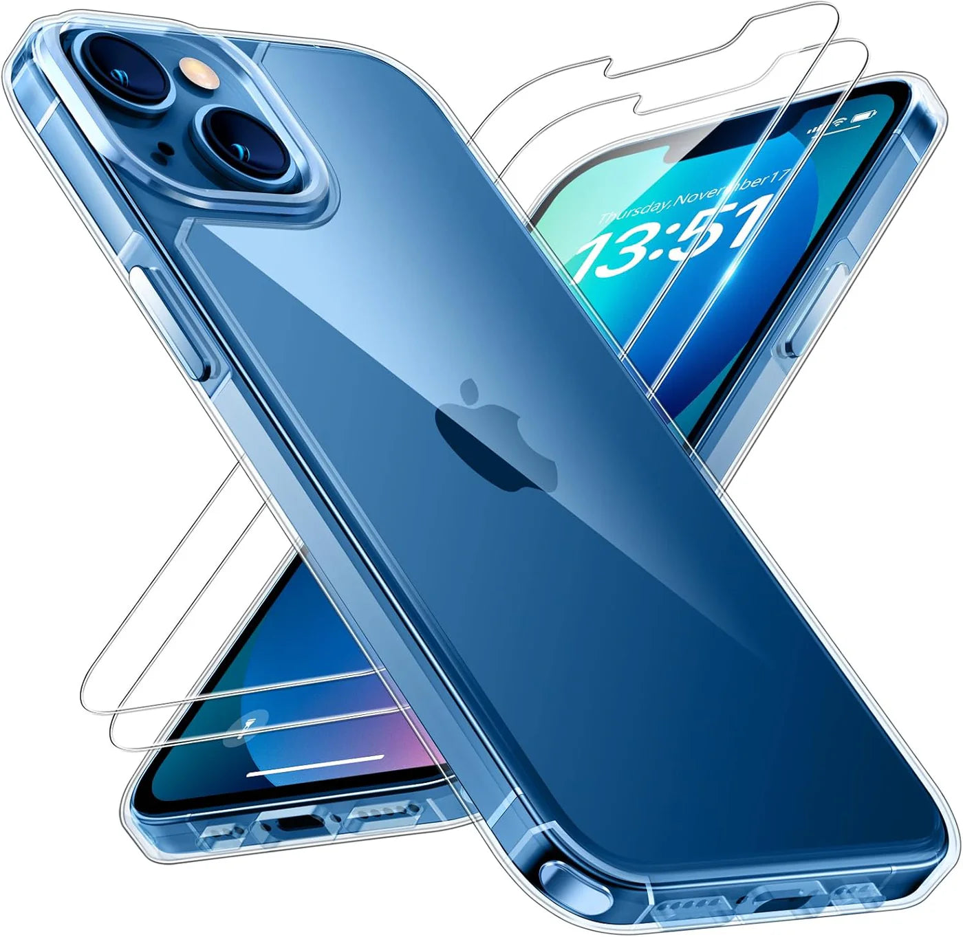 Coque + Verre trempé pour iPhone 15 Pro Max