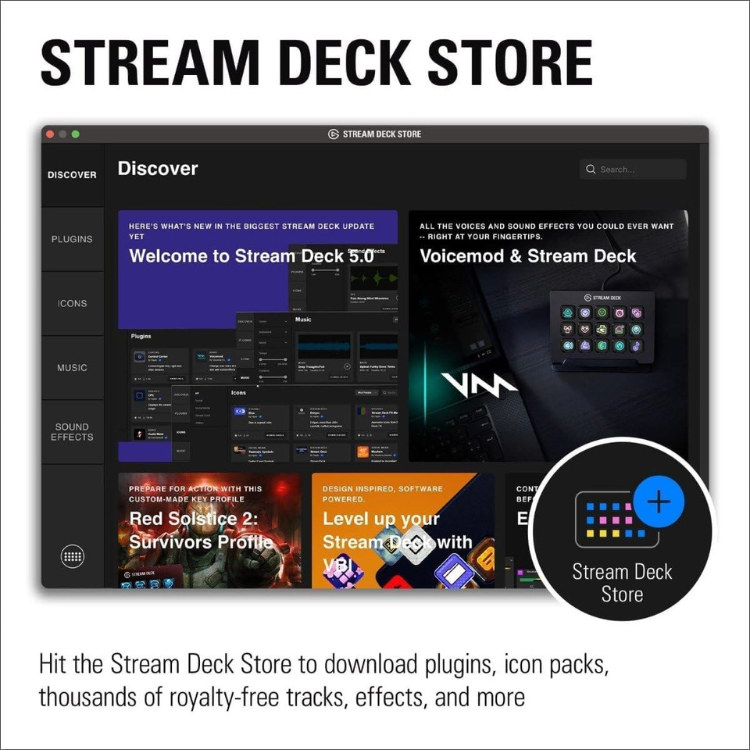 Elgato Stream Deck MK2 - 15 Touches