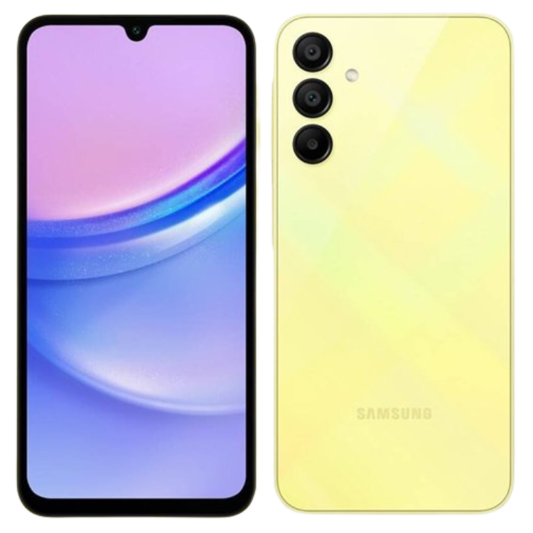 Samsung GALAXY A15 4G Jaune 128Go Neuf Guyane Francaise