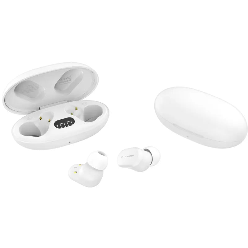 Langsdom Ecouteurs Bluetooth sans Fil - TN33 Blanc Neuf Guadeloupe