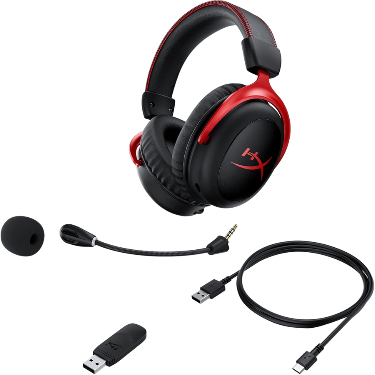 HyperX Cloud II Casque Gaming Sans Fil Pro avec Micro