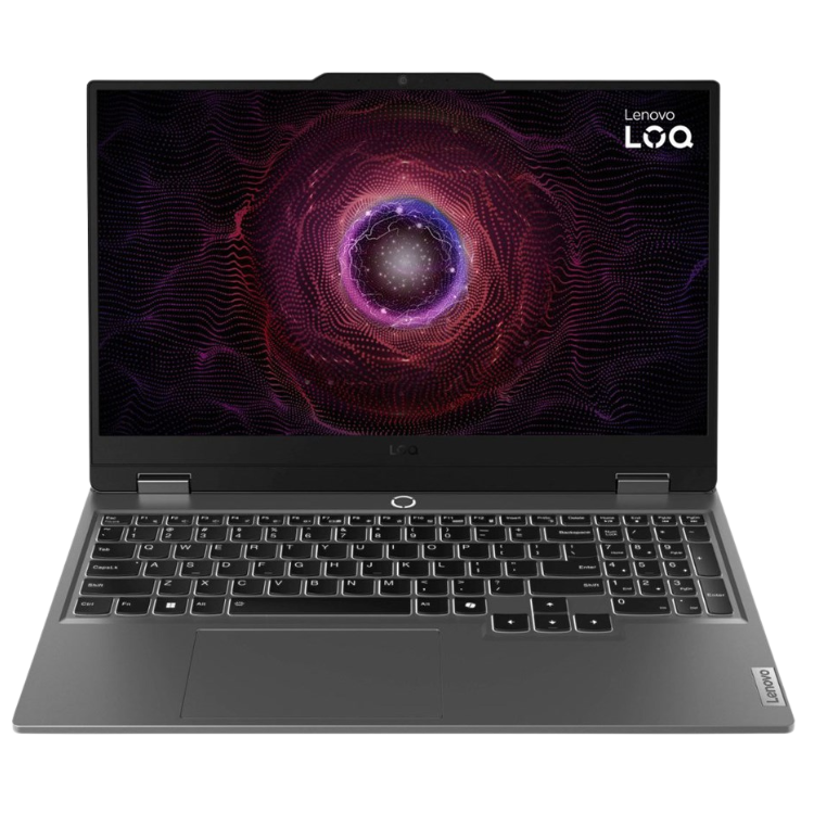 Lenovo LOQ 15ARP9 Ordi Portable Gaming 15,6" (1080p) - RTX 4060 - AMD Ryzen 7 huit coeurs - 16Go RAM
