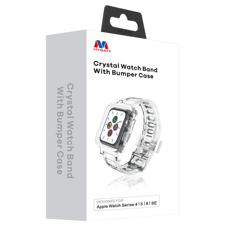 MyBat Bracelet Apple Watch avec Coque Transparente 40-41mm