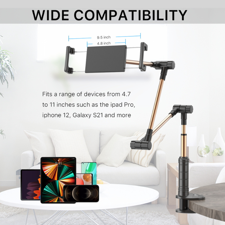 MyBat Extended Reach Bras Support pour Tablette et Smartphone