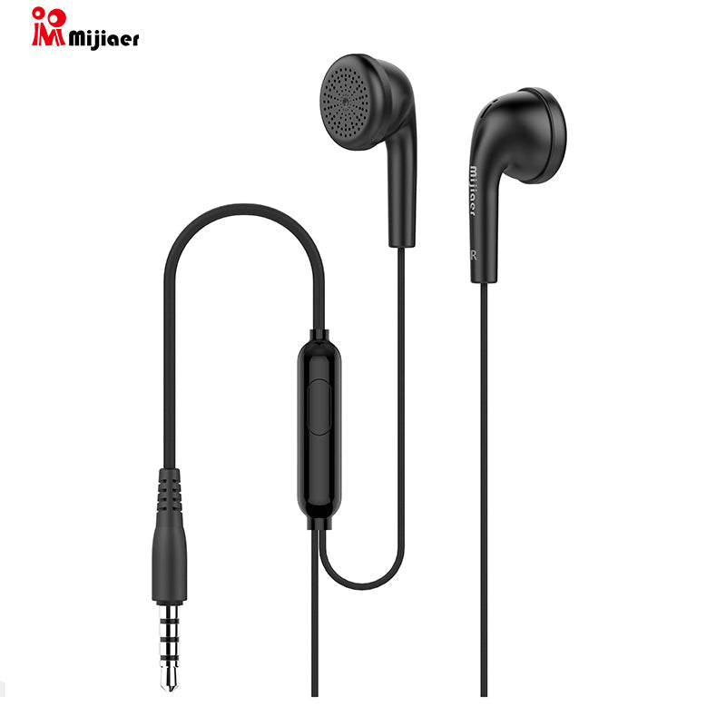 Langsdom Ecouteurs Audio Jack - Q1 Noir Neuf Guyane Francaise