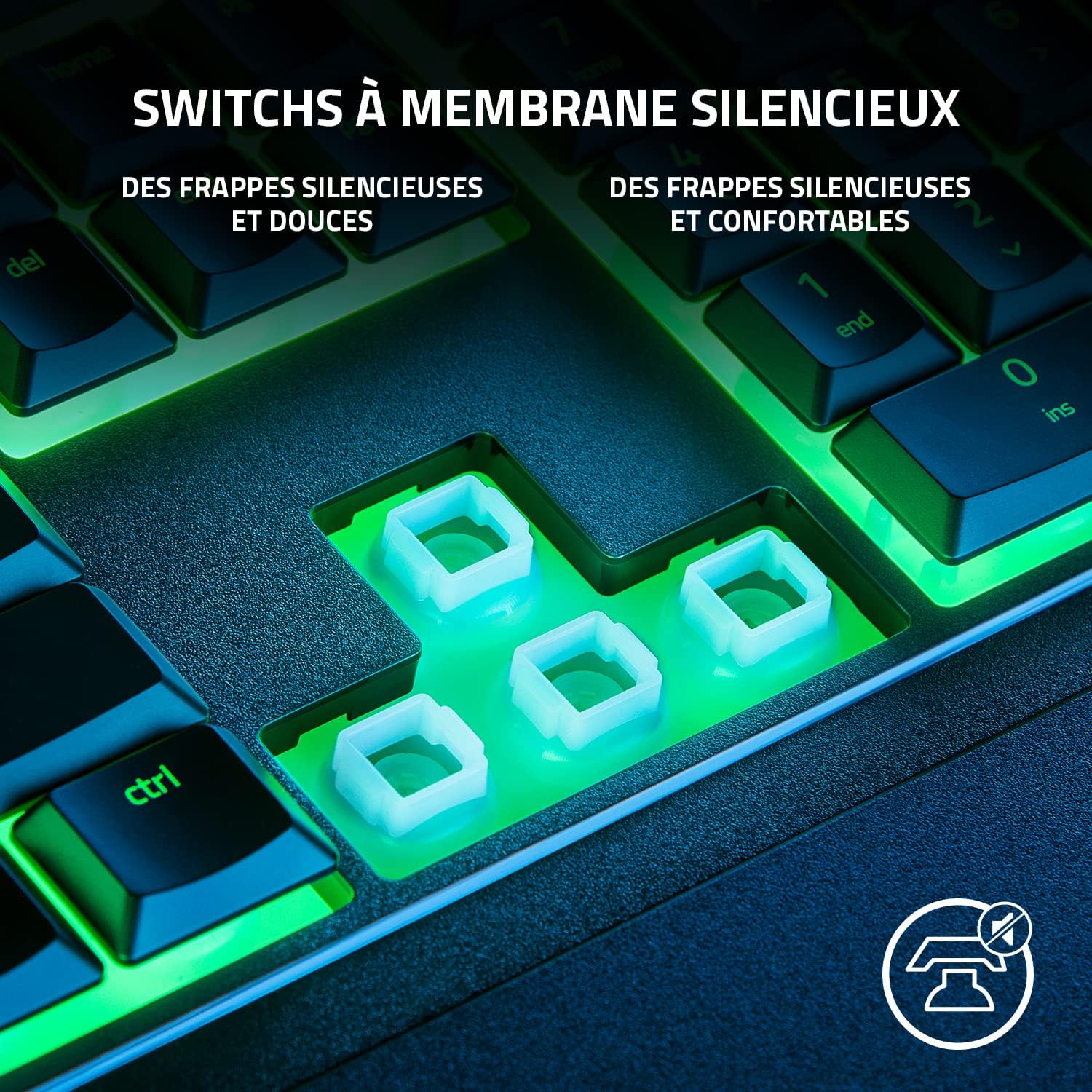 Razer Ornata V3x Clavier Gaming - QWERTY