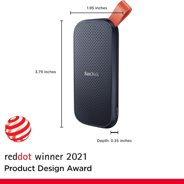 Sandisk SSD Externe de poche - Disque Dure SSD - 2TB