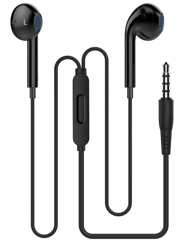 Langsdom Ecouteurs Audio Jack - R5 Noir Neuf Guyane Francaise