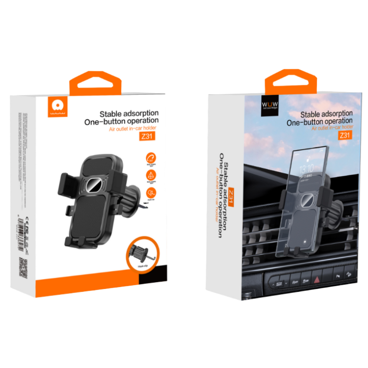 Car Phone Holder - Black (WUW-Z31)