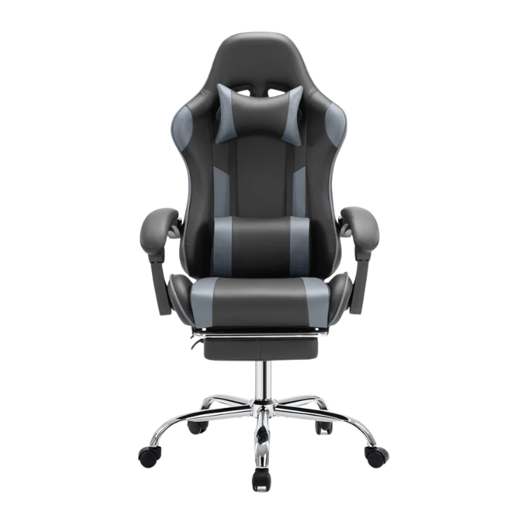 Chaise Gaming Ergonomique Luxe avec Repose-Pieds