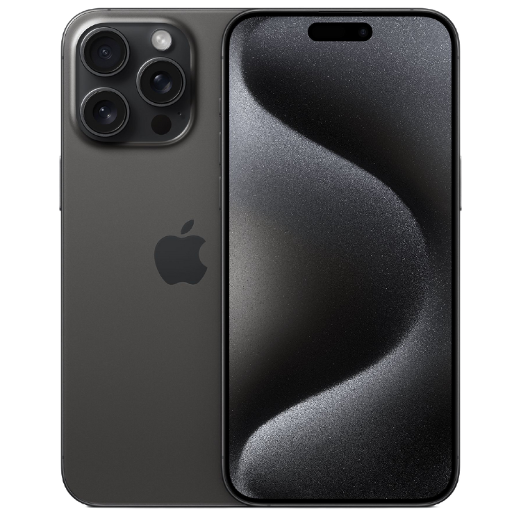 Apple IPHONE 15 PRO MAX E-SIM Titane noir Guyane Francaise
