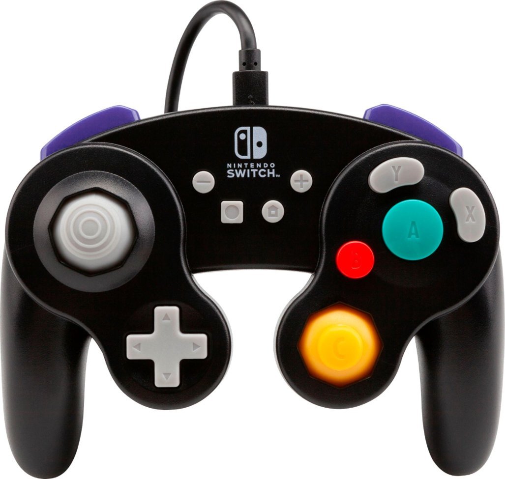 Nintendo MANETTE POUR NITNENDO SWITCH: Gamecube Edition Noir Très bon état Guadeloupe