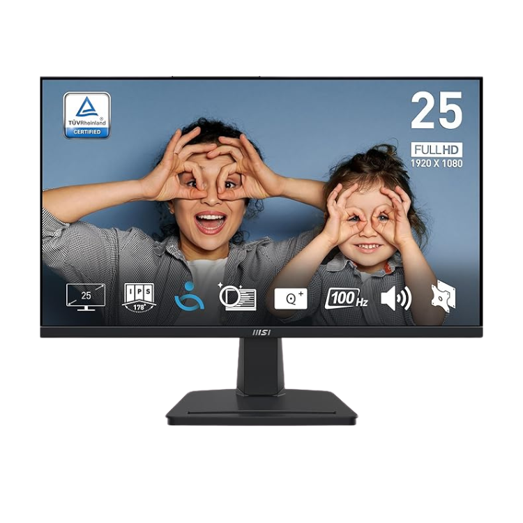 MSI PRO MP251 - Écran Ordinateur 24,5" - 1080p - 100Hz