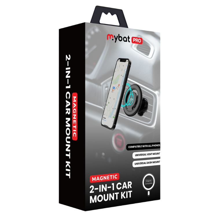 MyBat MyBat Pro Magnetic Support voiture magnétique 2-en-1 Guadeloupe