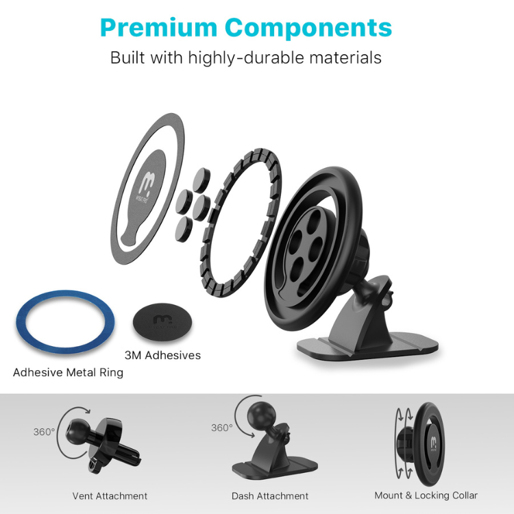 MyBat MyBat Pro Magnetic Support voiture magnétique 2-en-1 Guadeloupe