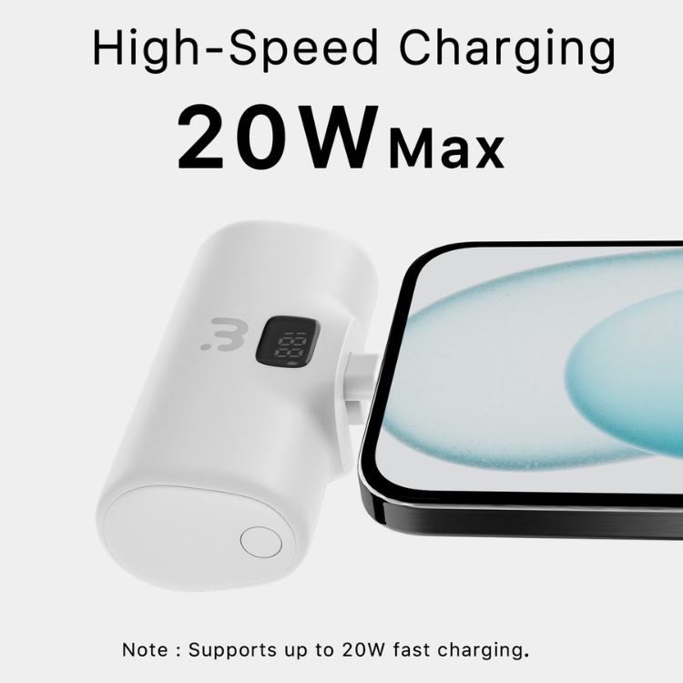 MyBat MyBat Plug+Go Batterie externe 5000mAh USB-C avec support intégré Guadeloupe