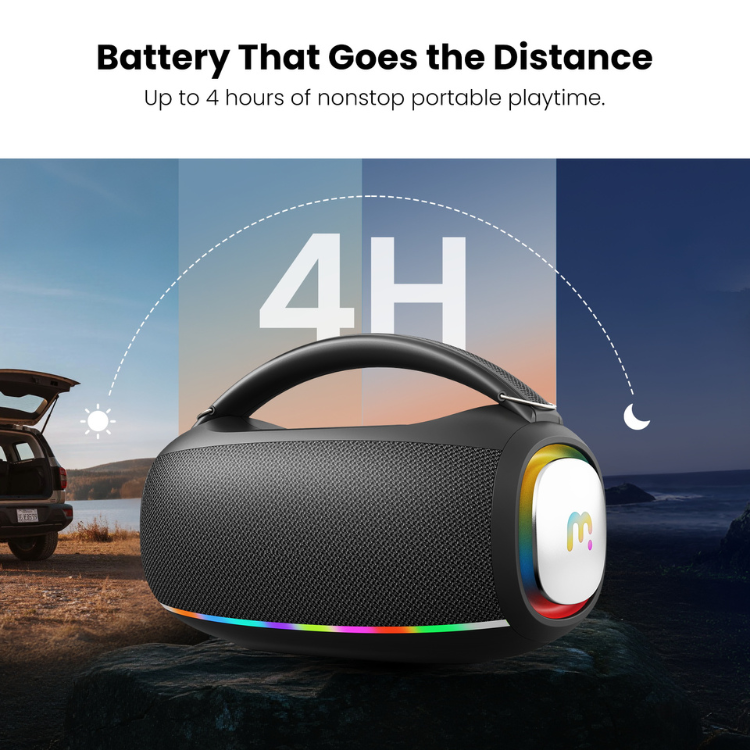 MyBat MyBat Pro Bridge Wireless Speaker - Black Guadeloupe