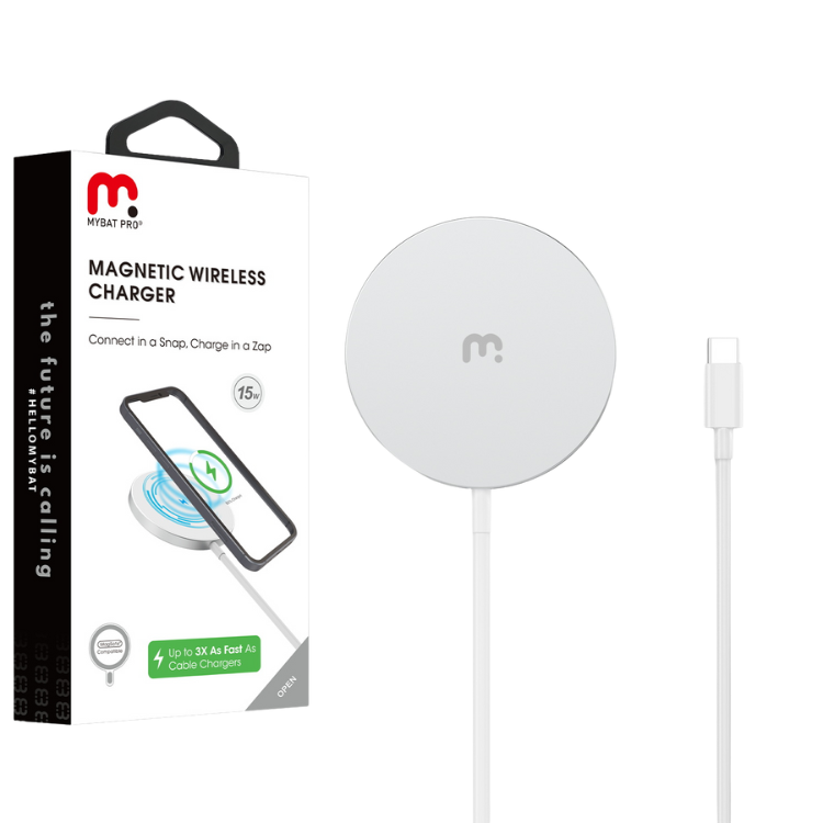 MyBat Pro Magnetic Wireless Charger Chargeur sans fil aimanté ultra-rapide 15W