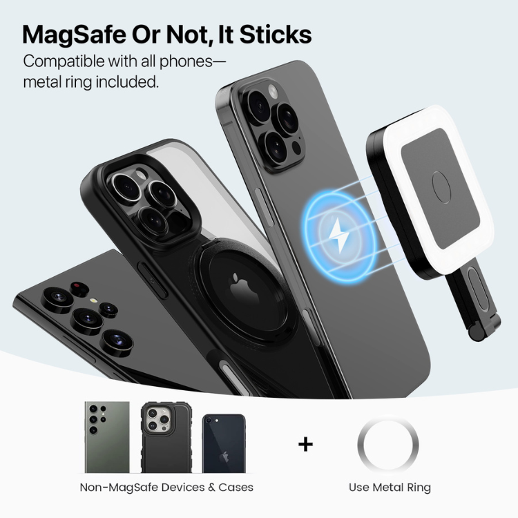 Anneau Selfie MagSafe GlowOn