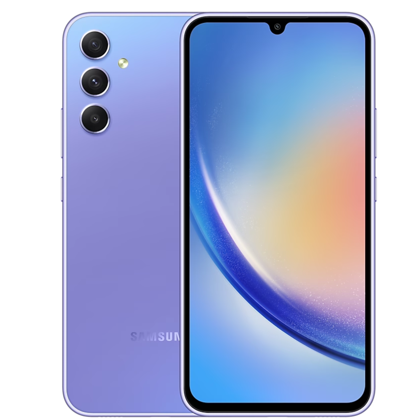 Samsung GALAXY A34 5G Violet 128Go Neuf Guyane Francaise