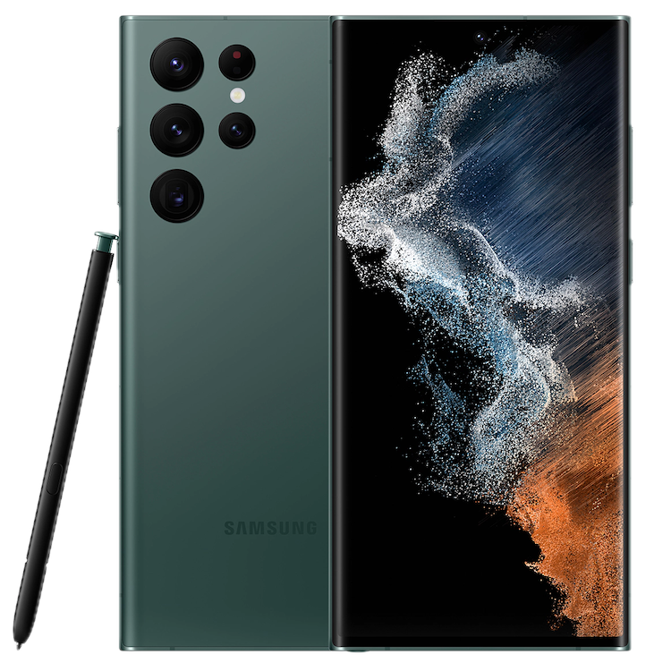 Samsung GALAXY S22 ULTRA 5G Vert Guyane Francaise