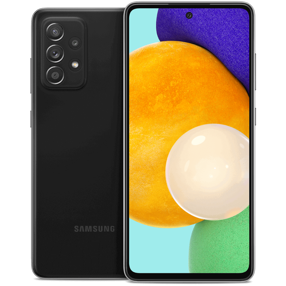Samsung GALAXY A52 Noir 128Go Guyane Francaise
