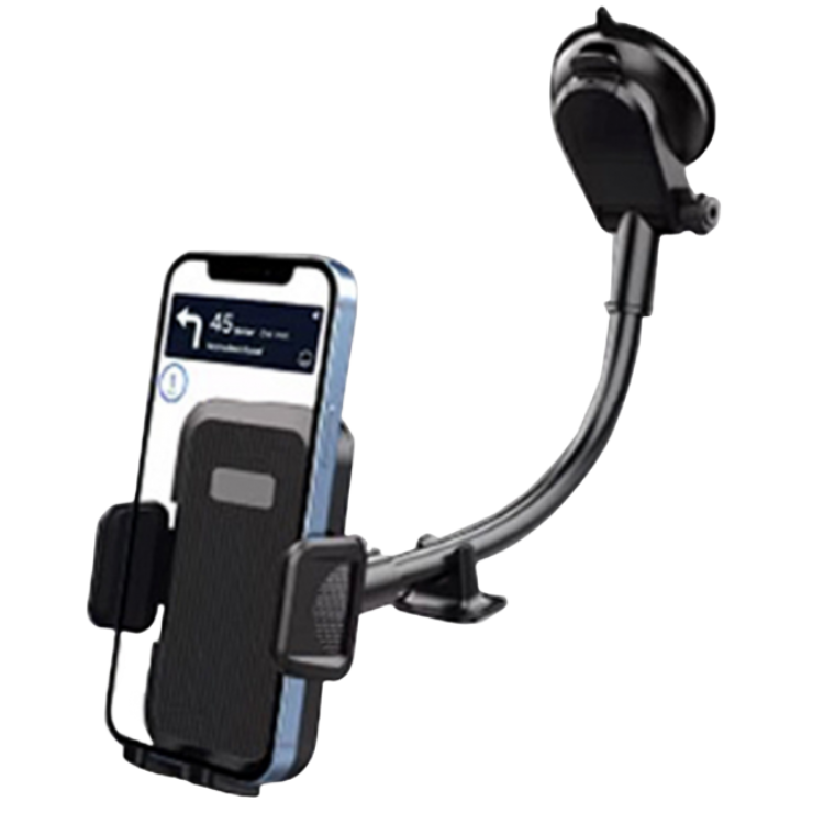 Universal Car Phone Holder with Suction Cup - D-power Z4025 - Black