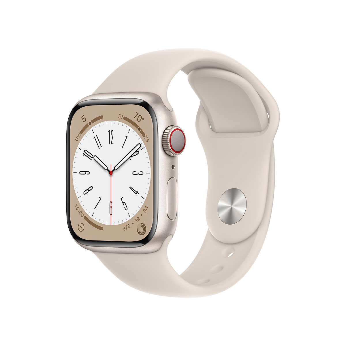 Apple APPLE WATCH SERIES 8 Lumière stellaire Guyane Francaise