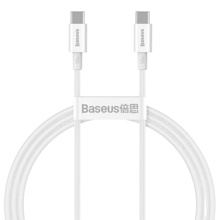 Baseus Superior Cable Usbc vers Usbc 100w - Pour Ordinateur