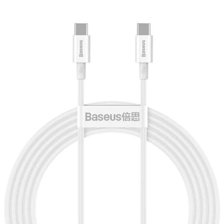 Baseus Superior Cable Usbc vers Usbc 100w - Pour Ordinateur