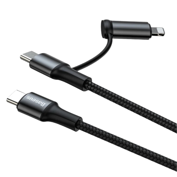 Baseus Twins Cable Usb-c 2-en-1 - 1M