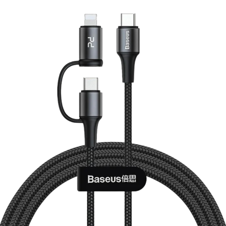 Baseus Twins Cable Usb-c 2-en-1 - 1M