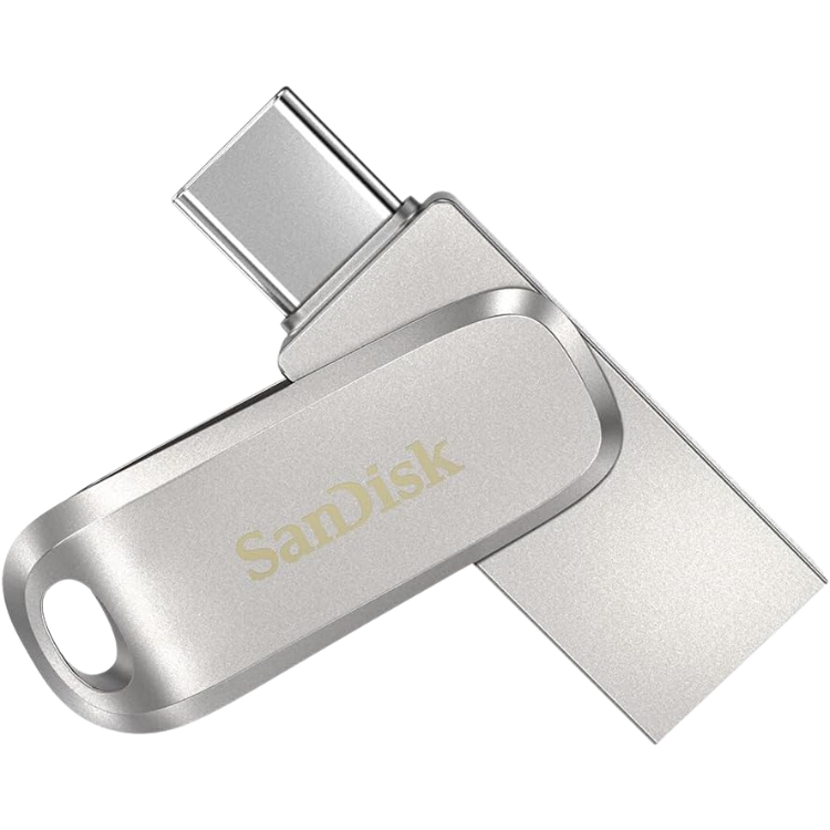 Sandisk Clef USBC Ultra Dual Drive Luxe