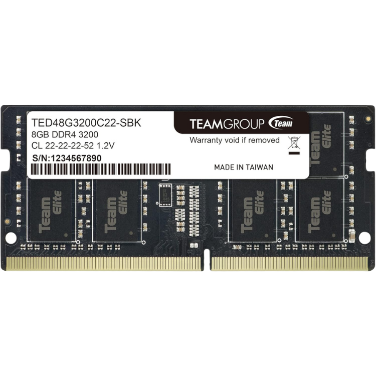 TeamGroup Elite Barette de Memoire DDR4 8GB 3200MHZ