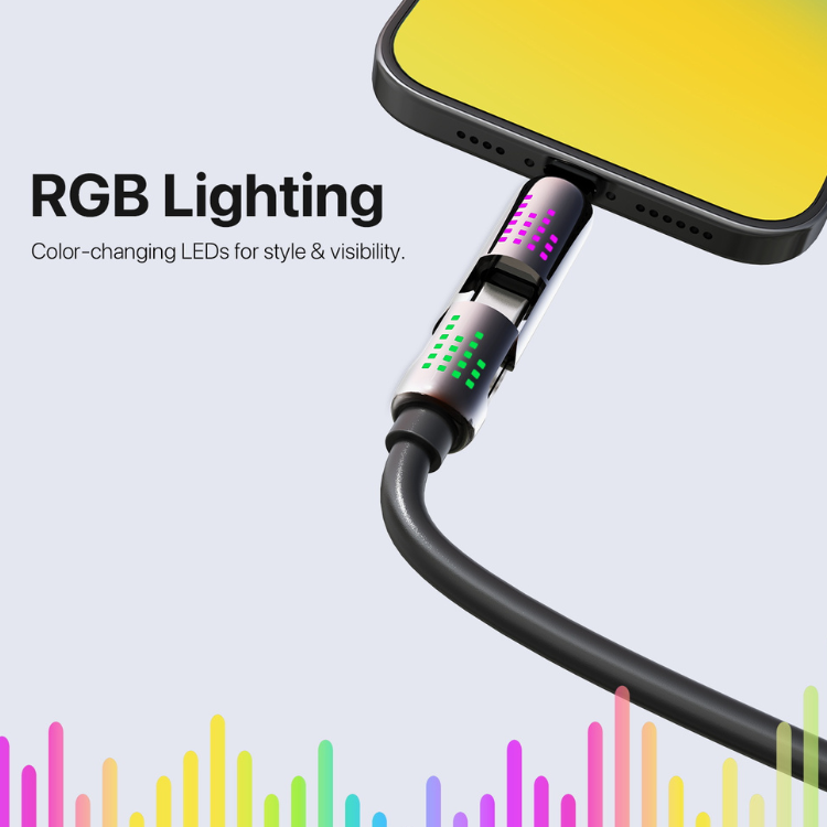 MyBat Pro Câble de charge 4-en-1 en silicone 240W