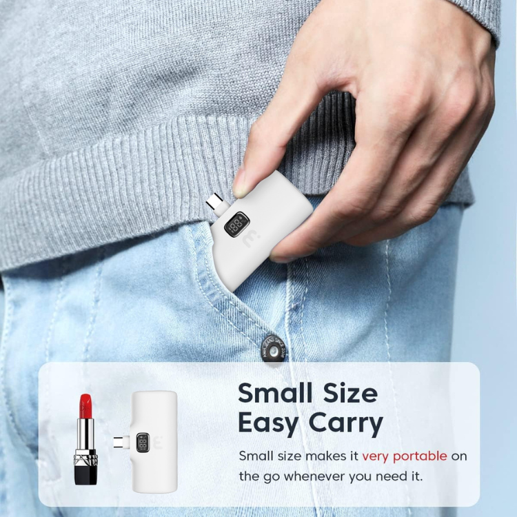 MyBat MyBat Plug+Go Batterie externe 5000mAh USB-C avec support intégré Guadeloupe