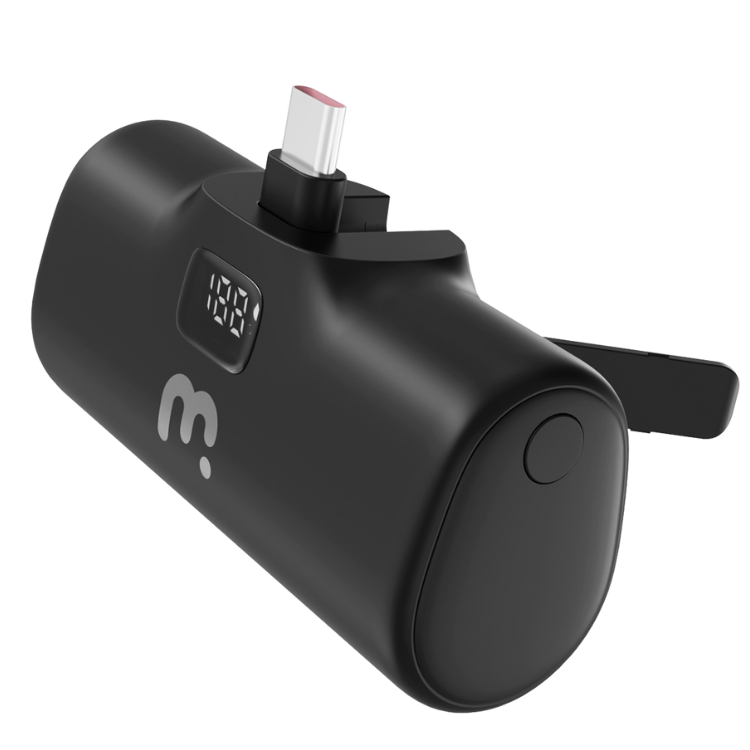 MyBat MyBat Plug+Go Batterie externe 5000mAh USB-C avec support intégré Noir Guadeloupe