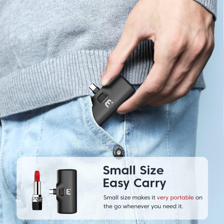 MyBat MyBat Plug+Go Batterie externe 5000mAh USB-C avec support intégré Guadeloupe