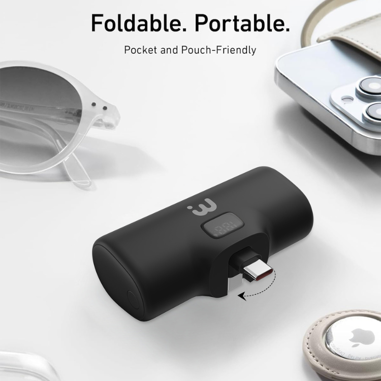 MyBat MyBat Plug+Go Batterie externe 5000mAh USB-C avec support intégré Guadeloupe